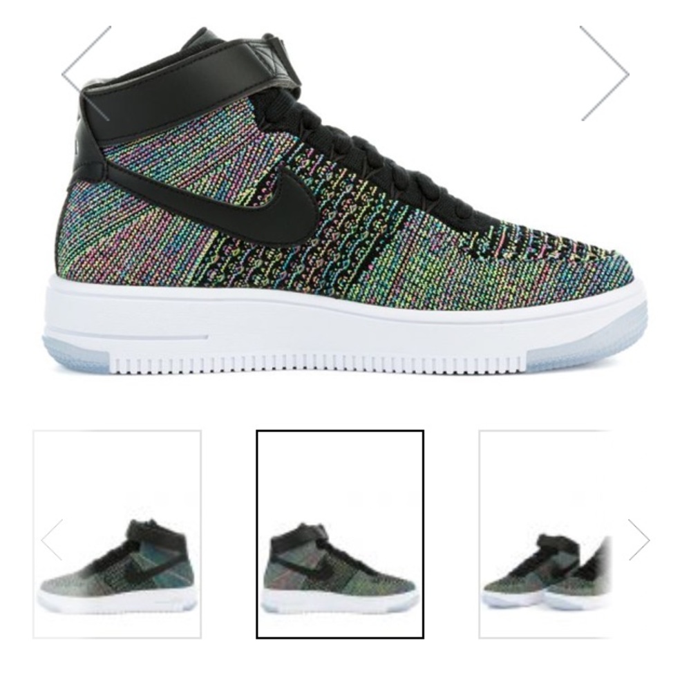 NWT NIB Nike Air Force 1 FlyKnit